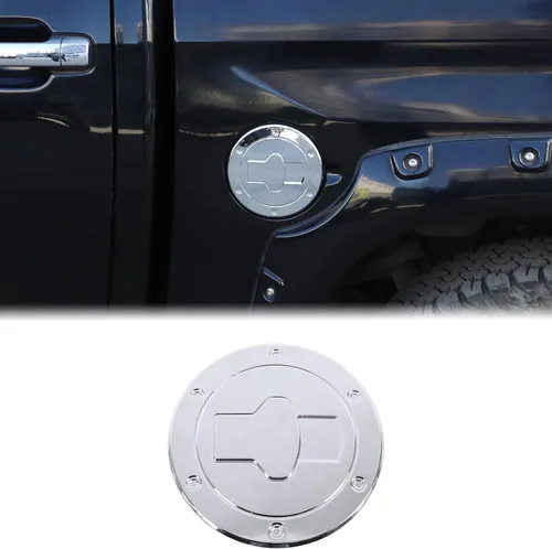 Miniatura 10 de Aunginsy Reemplazo de tapa de tanque de combustible para coche con bloqueo antirrobo Fit Toyot@a Tundra 2007-2021 Tapa de tanque de gas con bloqueo