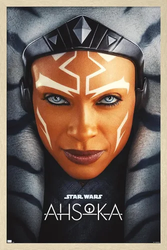 Miniatura 7 de Trends International Star Wars: Ahsoka - Póster de pared de una hoja, 34 pulgadas de largo x 22.4 pulgadas, versión enmarcada en blanco