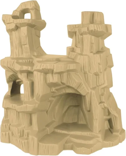 Miniatura 12 de TimMee Battle Mountain Scenery - Terreno marrón para exhibición y juego de figuras - Hecho en EE.UU
