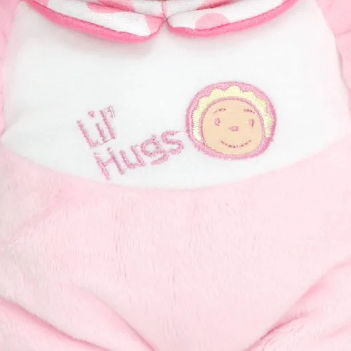 Miniatura 3 de JC Toys Lil' Hugs - Cuerpo suave rosa afroamericano, tu primera muñeca bebé, diseñada por Berenguer, a partir de 0 años
