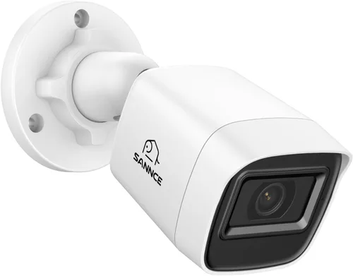 SANNCE Cámara de seguridad de 2MP 1080P TVI Cámara de bala de alta claridad de hasta 100 pies con LED IR IP67 impermeable para interiores y