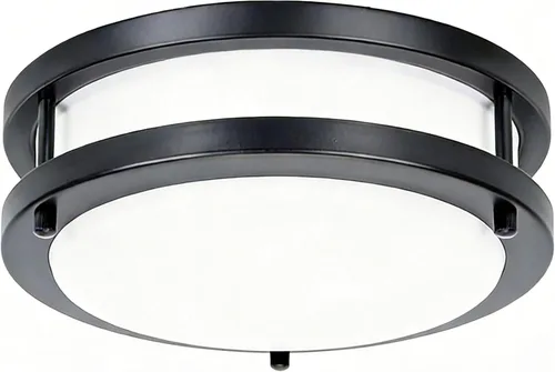 Miniatura 15 de Luminaria de techo LED atenuable de 36 W, luminaria empotrable de 12 pulgadas, luces de techo para dormitorio, cocina, superbrillante de 4000 Níquel