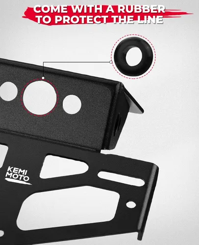 Miniatura 3 de KEMIMOTO Eliminador de guardabarros Grom Compatible con 2026 2025 2024 2023 2022 Kits de eliminador de guardabarros Grom MSX125 Soporte de montaje