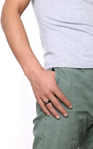 Miniatura 5 de XUANPAI Anillos Eye of Horus para hombres y mujeres, joyería egipcia pulida de acero inoxidable, joyería egipcia de moda, diseño de Ankh, joyería