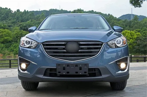 Miniatura 5 de HIGH FLYING Para Mazda CX-5 CX5 2013 2014 2015 2016 ABS cromo Accesorios de coche delantero y trasero niebla luz lámpara párpado decoración cubierta