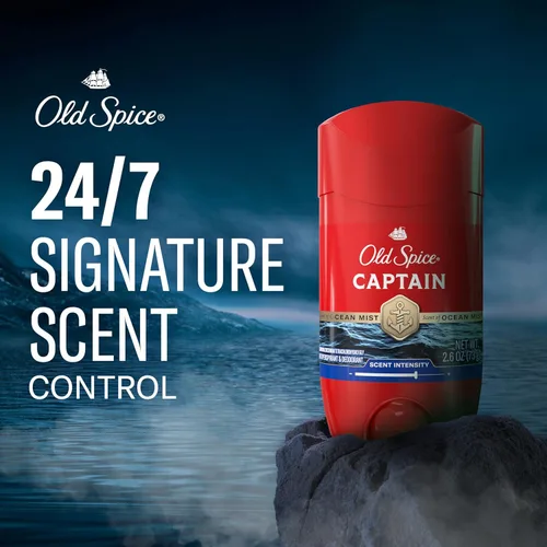Miniatura 3 de Old Spice Red Collection Invisible Solid Antitranspirante y desodorante para hombres, Capitán, 2.6 oz