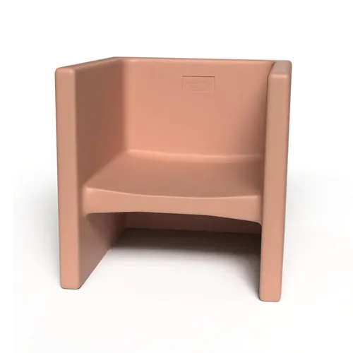 Miniatura 19 de Children's Factory Silla cúbica 3 en 1 para niños, muebles de aula de asientos flexibles, paquete de 1, color verde