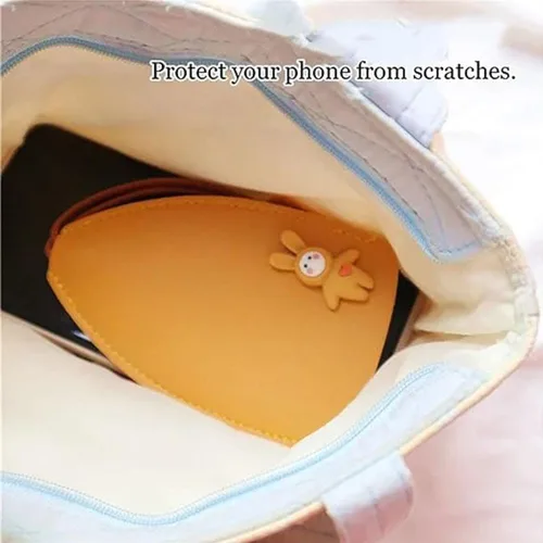 Miniatura 5 de Alkyne Cute Fruits Pu Leather Key Bag,Estuche creativo extraíble lindo de gran capacidad para llaves de coche,Linda funda creativa extraíble