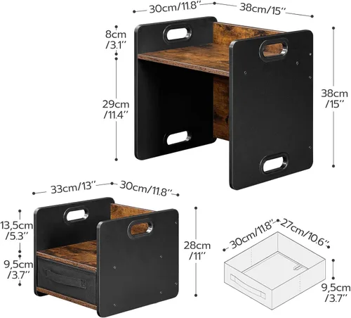 Miniatura 3 de HOOBRO Juego de mesa y silla de destete, juego de mesa y silla para niños, muebles para niños de 1 a 3 años, mesa y silla para niños para leer