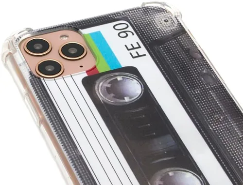 Miniatura 6 de FAteam - Funda para iPhone 11 Pro Max, acabado mate, resistente, suave, con esquinas reforzadas, TPU suave, parachoques suave, funda de cassette