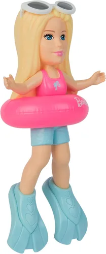 Miniatura 7 de SwimWays Figuras flotantes de Barbie, accesorios de piscina y juguetes de piscina para niños, suministros de fiesta Barbie y juguetes acuáticos