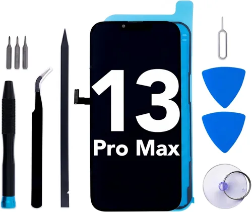 Miniatura 28 de Kit de reemplazo de pantalla para iPhone 13, pantalla LCD de 6.1 pulgadas con adhesivo de marco y herramientas de reparación