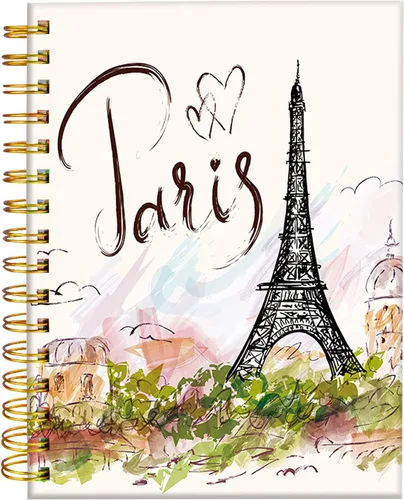 Miniatura 9 de iampanda Cuaderno Diario en Espiral, Animales Lindos Encuadernación Fuerte de Doble Alambre con Papel Premium para Niñas Mujeres, 60 Hojas A5