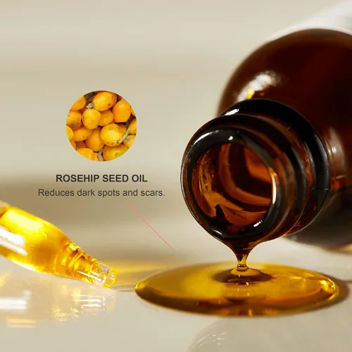 Miniatura 4 de 100% PURE Hidratante de aceite de rosa mosqueta orgánico para cara, cuerpo, cabello, vitaminas hidratantes y ácidos grasos omega que apoyan la piel