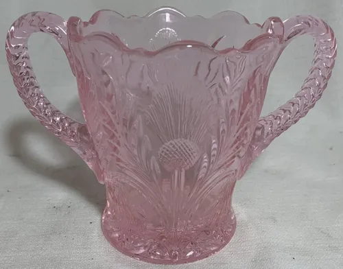 Miniatura 2 de Azucarero - Cardo invertido - Hecho en Estados Unidos - Mosser Glass - Estados Unidos (amatista)