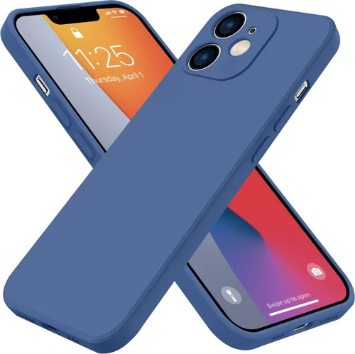 Miniatura 10 de Funda para iPhone 11, funda de goma de gel de silicona líquida, no amarillenta, funda protectora de silicona multicolor, funda protectora Negro