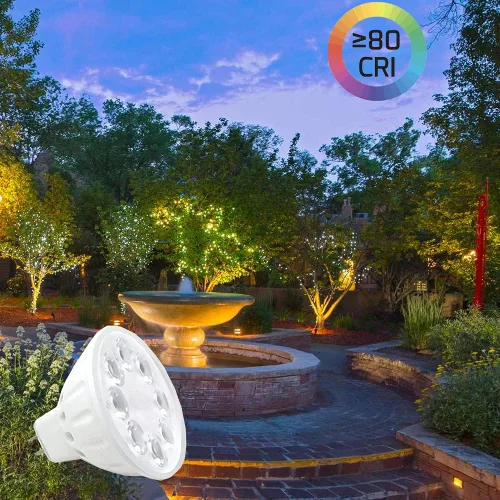 Miniatura 6 de Bombillas LED MR16, focos de bajo voltaje para paisaje, 35 W/50 W, reemplazos halógenos, blanco cálido 2700K-3000K 12V Gu5.3 base bi-pin