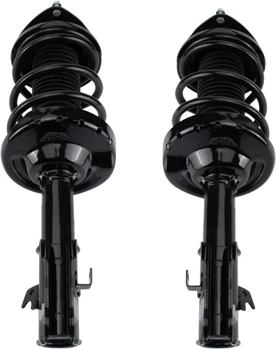 Miniatura 204 de TRQ Conjunto de Amortiguador y Resorte Delantero Cargado con Resorte Helicoidal Pre-ensamblado Compatible con Jeep Cherokee Limited AWD 14-22 Sin