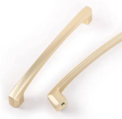 Miniatura 34 de COTYKILEY - Paquete de 10 manijas de gabinete de cocina color latón envejecido de 3 pulgadas (76mm), accesorios dorados para gabinetes de cocina