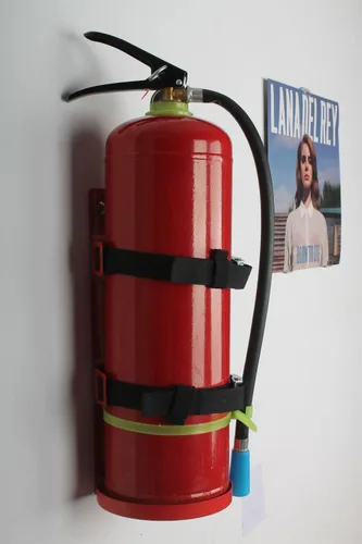 Miniatura 4 de Soporte de metal para extintor de incendios, resistente, compatible con extintores de incendios de 5 libras (5 libras, 1 unidad)