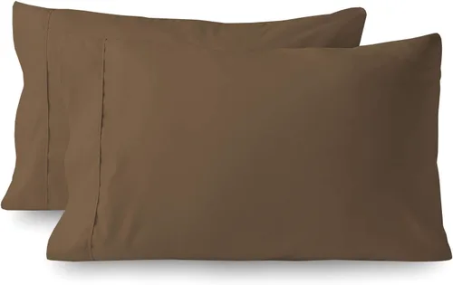 Miniatura 40 de Juego de cama de 5 piezas, 100% algodón egipcio de 600 hilos, fundas de almohada y sábana bajera con bolsillo extra profundo, ropa de cama suave