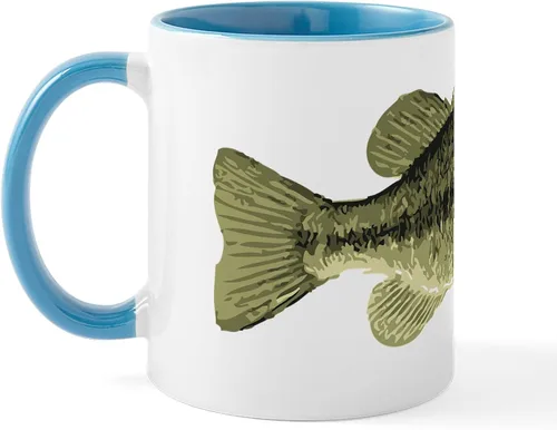 Miniatura 14 de CafePress Bigmouth Flathead - Taza de café de cerámica (11.0 fl oz)