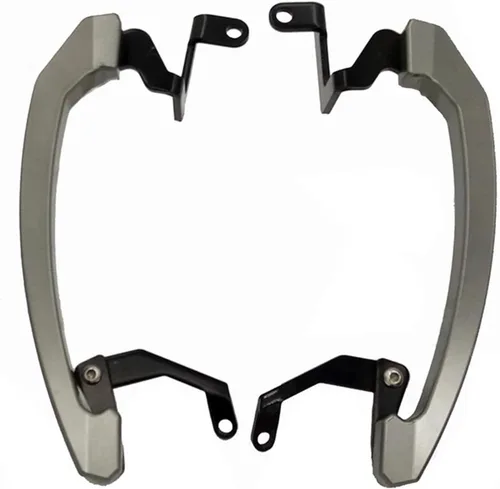 Miniatura 6 de MaNboc Barras de agarre para asiento trasero para pasajero, carril de agarre MT07 FZ07, accesorios compatibles con Yamaha MT-07 FZ-07 2014-2017 Negro