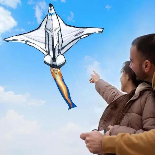 Miniatura 5 de JOYIN Cometa de playa grande para juegos y actividades al aire libre