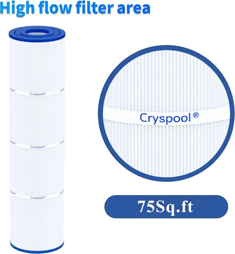 Miniatura 6 de Cryspool® 04086 Filtro compatible con Rainbow RTL-75, productos moldeados personalizados 25390, C-4975, PRB75, R173435, 17-2632, cartucho de filtro