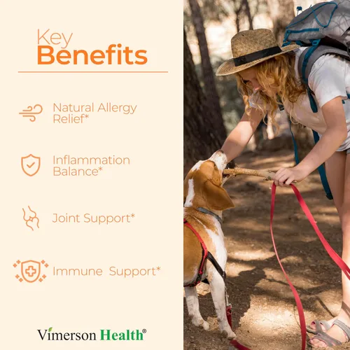 Miniatura 2 de Vimerson Health Suplemento de quercetina con bromelina y cúrcuma Boswellia - Potente dúo de apoyo para las articulaciones y el sistema inmunológico
