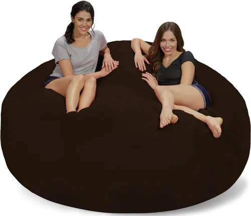 Miniatura 21 de Chill Sack Bean Bag Funda para silla, 3 pies, microgamuza - Oliva