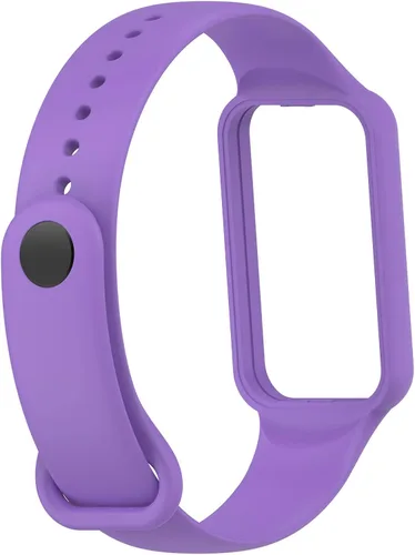Miniatura 4 de Senter Correa de liberación rápida de silicona suave para reloj inteligente Amazfit Band 7 Pro