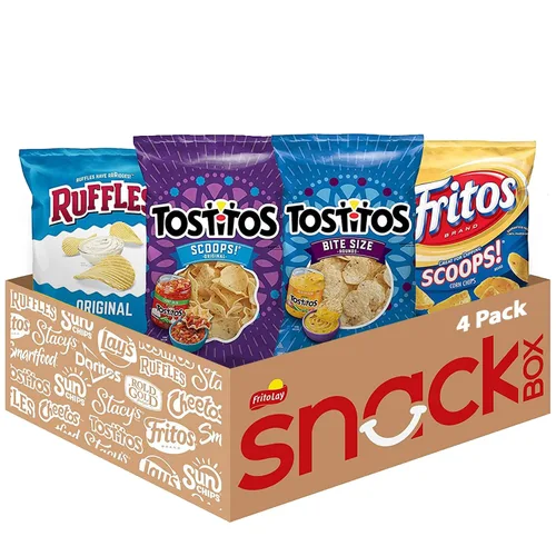 Miniatura 10 de Ruffles Original & Lays Creamy Ranch - Paquete variado, porciones de una sola porción, 24