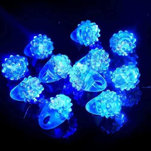 LACGO Juguetes LED intermitentes para los dedos, juguetes parpadeantes para dedos con baches, luz para adultos, regalo de dedo parpadeante para