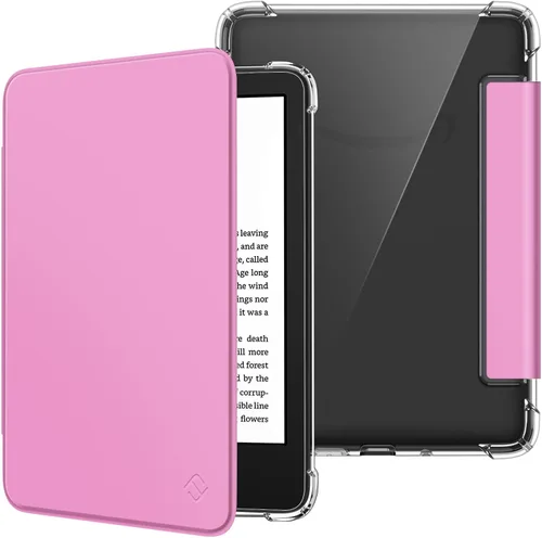 Miniatura 10 de Fintie Funda delgada para Kindle de 6 pulgadas (11ª generación - versión 2024/2022), ultra transparente, suave, flexible, transparente, cubierta