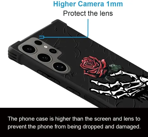 Miniatura 52 de CARLOCA Funda compatible con Samsung Galaxy S22 Ultra, diseño gráfico de Star Howling Wolfs Samsung Galaxy S22 Ultra, diseño gráfico, a prueba