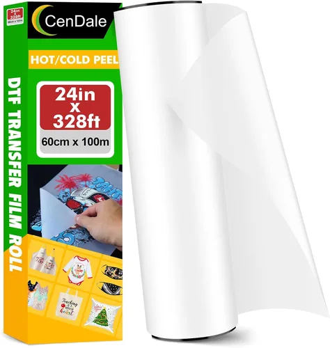 Miniatura 14 de CenDale Película de Transferencia DTF Premium 13"x19" - A3 Plus 50 Hojas de Doble Cara Mate Transparente Pretratadas Hojas PET Papel