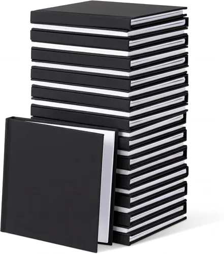 Ireer 24 cuadernos coloridos de tapa dura en blanco a granel para niños para escribir libros en blanco para diario, bocetos, escritura, suministros