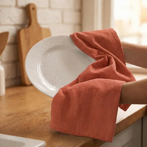 Miniatura 140 de Urban Villa Toallas de cocina 100% algodón para cocina (juego de 6) 20"x30" toallas de cocina altamente absorbentes, juego de ropa de cocina