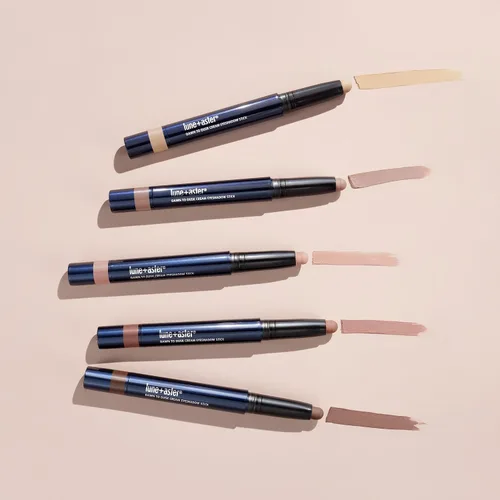 Miniatura 4 de Lune+Aster Sombra de ojos en barra Dawn To Dusk Cream Rico pigmentado, color de larga duración, fácil aplicación, terracota cepillada, mate