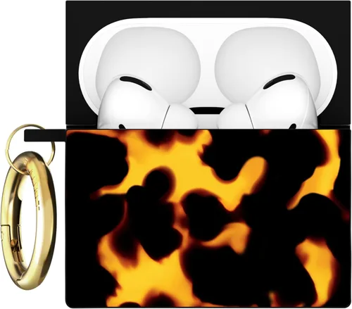 Miniatura 19 de Flaunt Funda cuadrada oficial para AirPods Pro 3 con anillo plateado, compatible con AirPods Pro de 3ª generación, carga inalámbrica, ligera y a