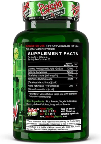 Miniatura 3 de Psycho Pharma Far Beyond Driven, para aumentar la energía para quemar con un enfoque mejorado, estado de ánimo positivo.