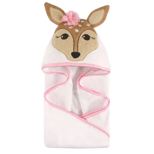 Miniatura 41 de Hudson Baby Toalla unisex de algodón con capucha con cara de animal para bebé, abeja amarilla, talla única Amarillo Bee