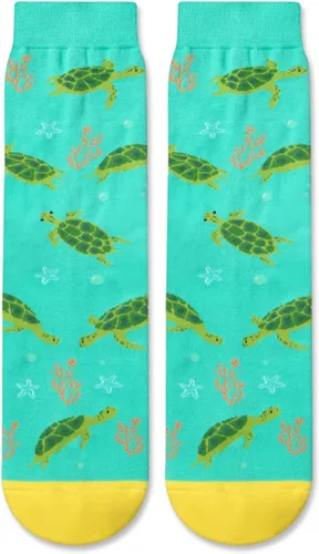 Miniatura 4 de HAPPYPOP Unisex Funny Crazy Silly Socks for Women Men, Animal Lover Gifts Sea Animal Bird Socks