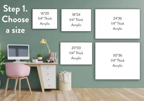 Miniatura 5 de Calendario acrílico de borrado en seco para pared, calendario de pizarra blanca, alternativa de calendario de vidrio transparente grande, tablero