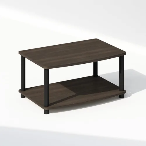 Miniatura 21 de Furinno TURN-S-TUBE - Soporte para TV, centro de entretenimiento de 3 niveles sin herramientas, consola de TV para televisores de hasta 46 pulgadas