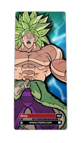 Miniatura 3 de FiGPiN Dragon Ball Super Broly Movie Broly - Collectible Pin with Premium Display Case - Not Machine Specific
