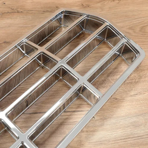 Miniatura 6 de HECASA Rejilla delantera compatible con Ford Bronco F100 F150 F250 F350 1978-1979 Reemplazo para FO1200111 D8TZ8150C Cubierta de marco de parrilla