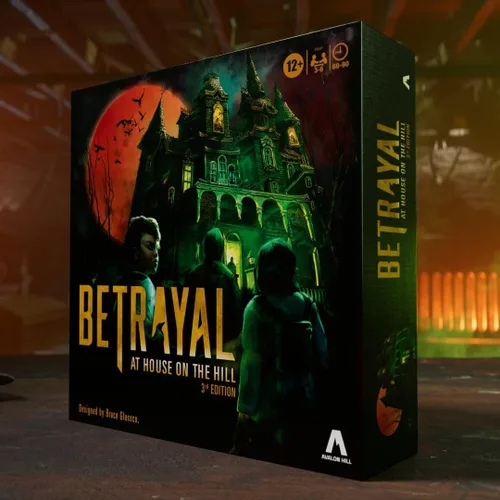 Miniatura 10 de Avalon Hill Hasbro Gaming Betrayal at The House on The Hill - Juego de mesa cooperativo de 3ª edición, para edades de 12 años en adelante, 3-6