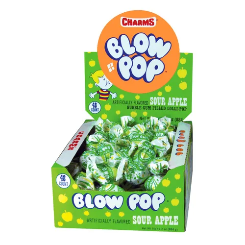 Miniatura 11 de Charms Paletas Blow Pops, caja de 48